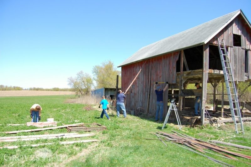 Removing the siding