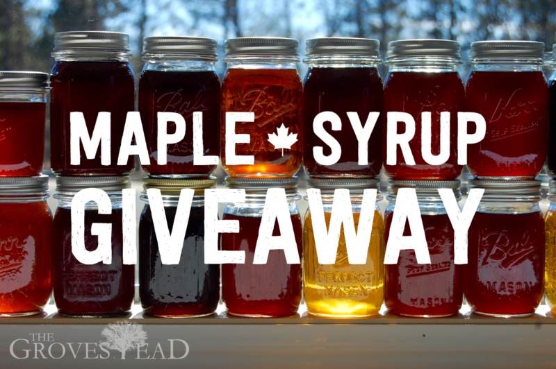 Maple Syrup Giveaway